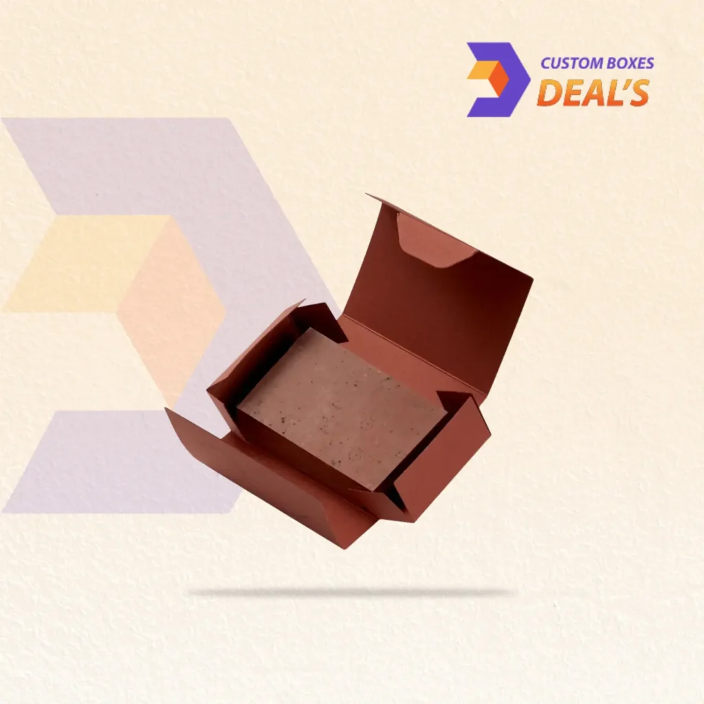 Soap flip boxes with convenient opening design and premium packaging for attractive soap product presentation.