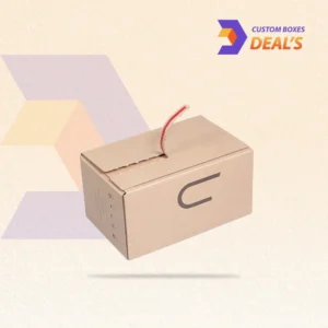 Soap packaging box with tear strip designed for easy opening and secure product protection.