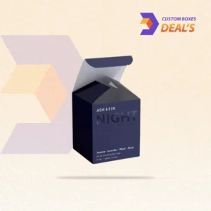 Branded candle boxes with selective gloss accents for an elegant shelf-ready finish