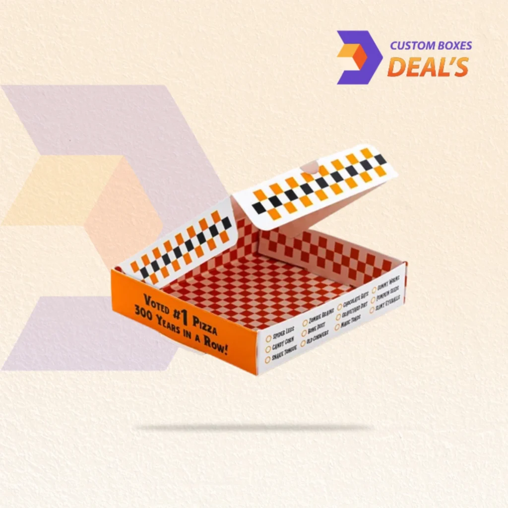 Small pizza boxes for mini pizzas, takeaway, and food packaging