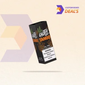 Color-coded vape flavor packaging boxes designed to organize multiple e-liquid varieties