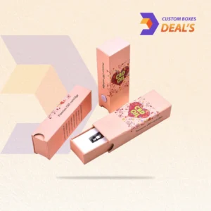 Wholesale 1ml vape cartridge boxes displaying custom colors, logo artwork and product details
