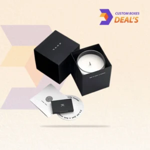 Wholesale two piece candle boxes customized for scented candle brands and collections