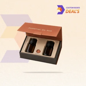 Custom-sized child resistant packaging for aromatherapy and concentrated essential oils