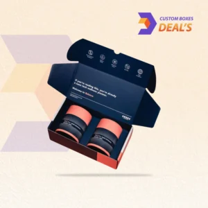Printed corrugated boxes with protective construction for candle gifts and eCommerce fulfillment