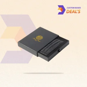 Custom printed boxes that keep wallets organized and protected during presentation, storage and delivery.