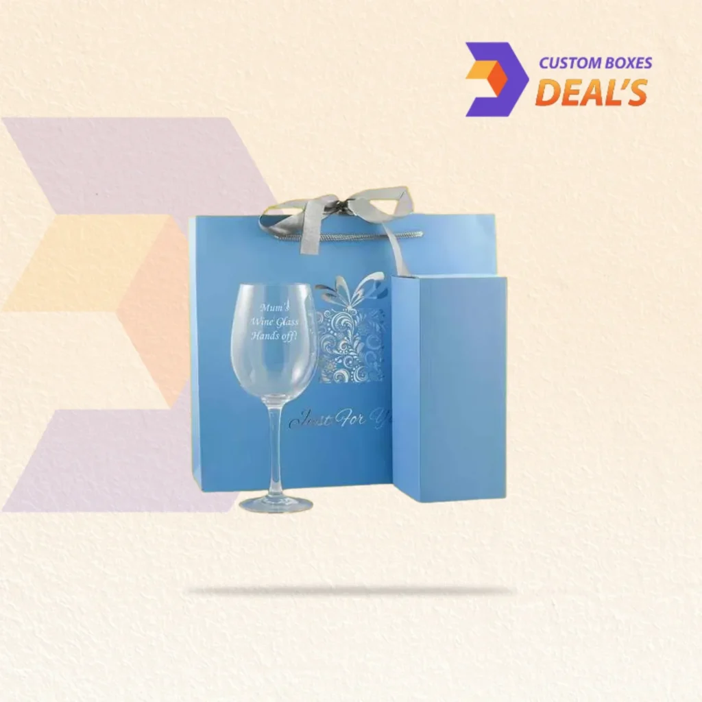 Premium wine glass presentation boxes for weddings, holidays, and celebrations