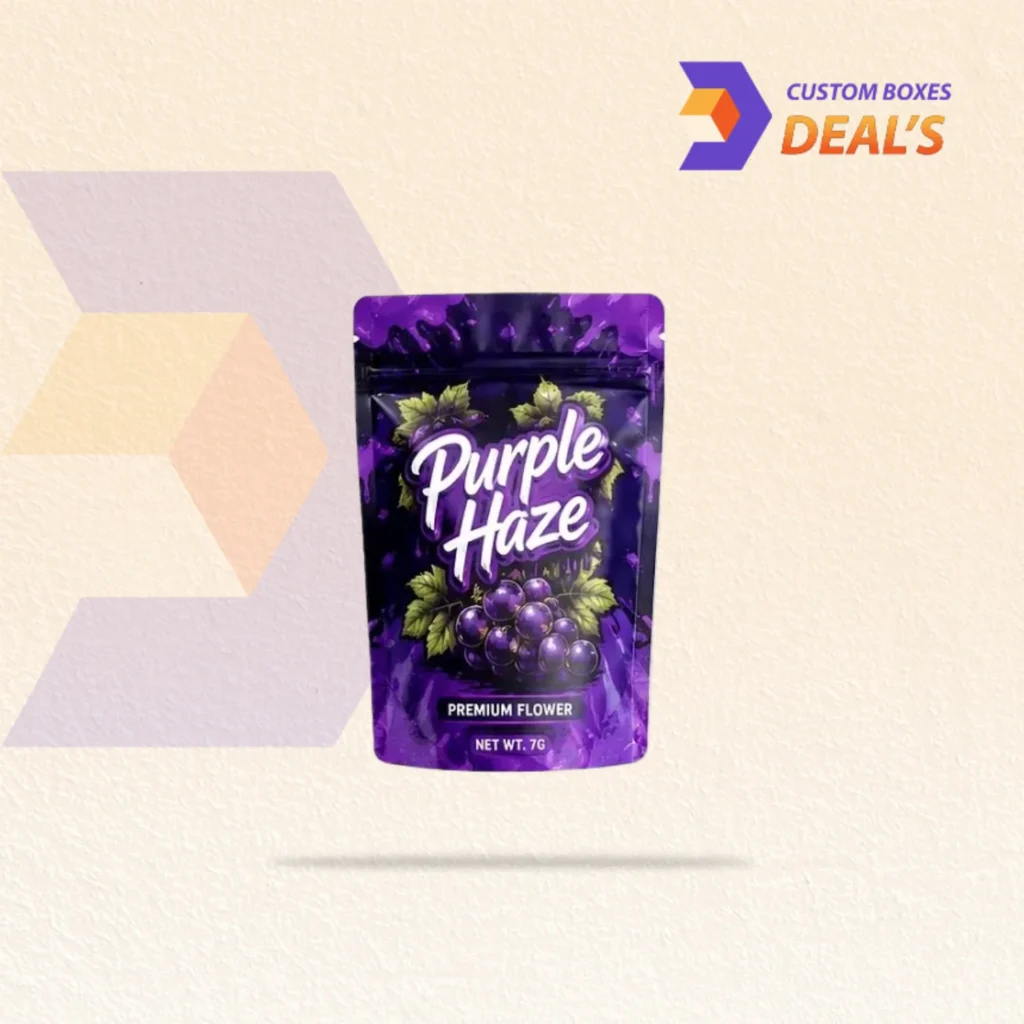 7 Gram Mylar Bags designed for secure storage and long-lasting product freshness.