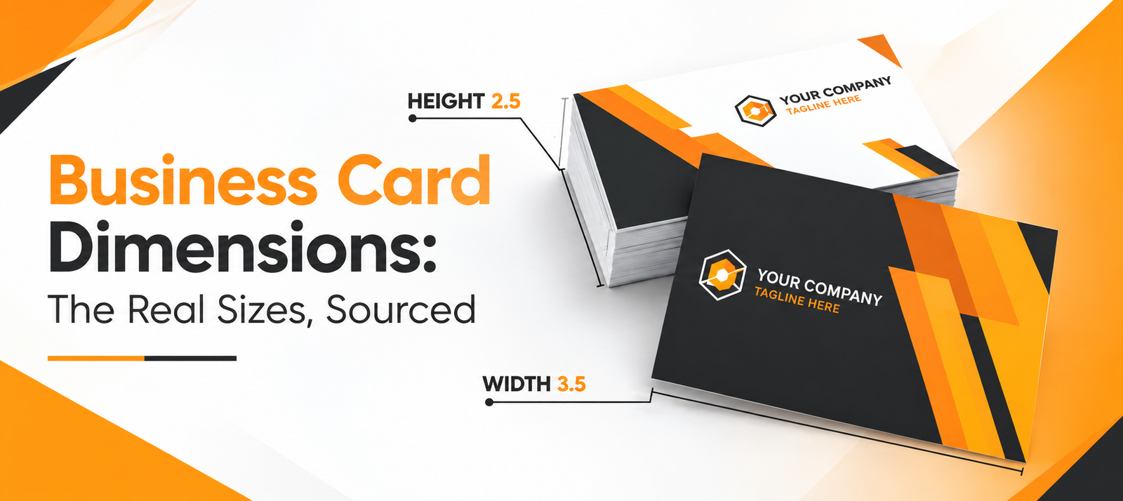 Business Card Dimensions: The Real Sizes, Sourced