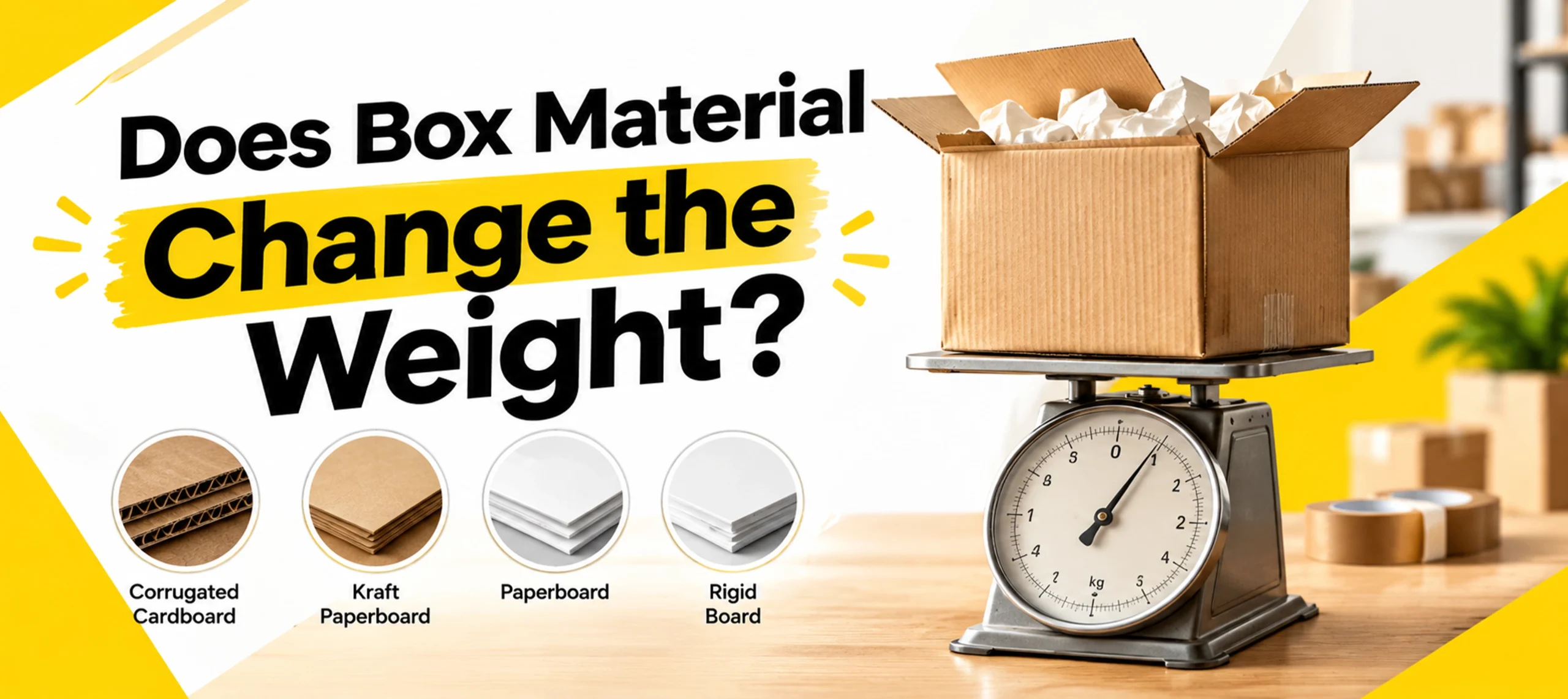 Does Box Material Change the Weight