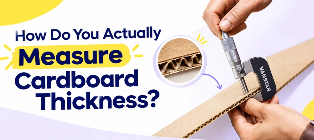 How Do You Actually Measure Cardboard Thickness