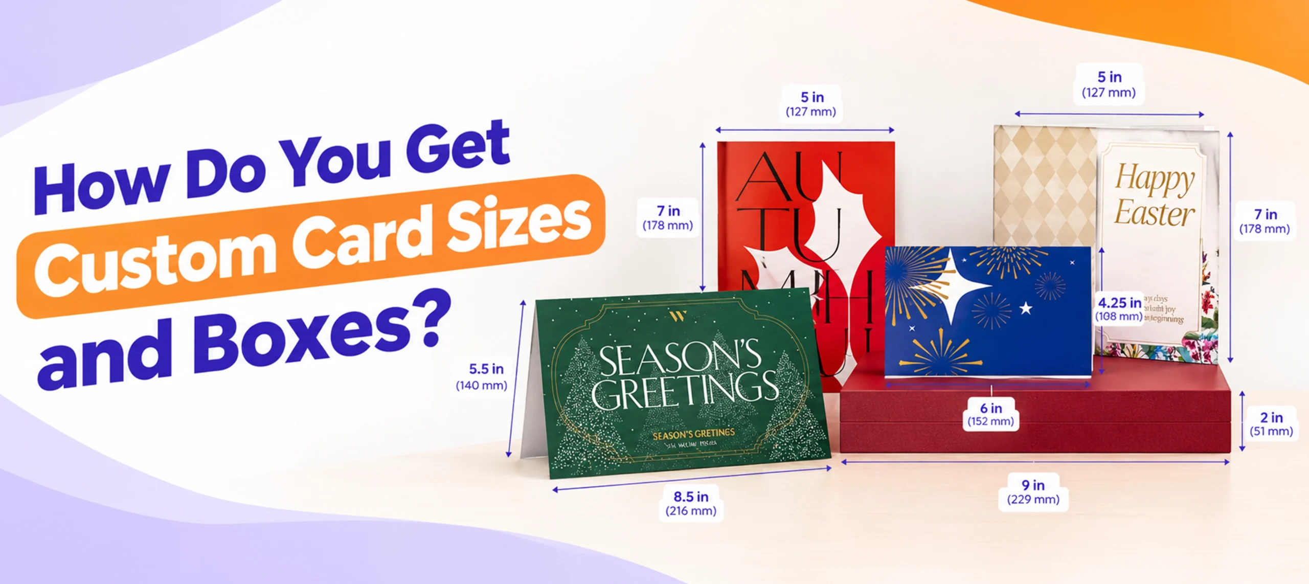 How Do You Get Custom Card Sizes and Boxes