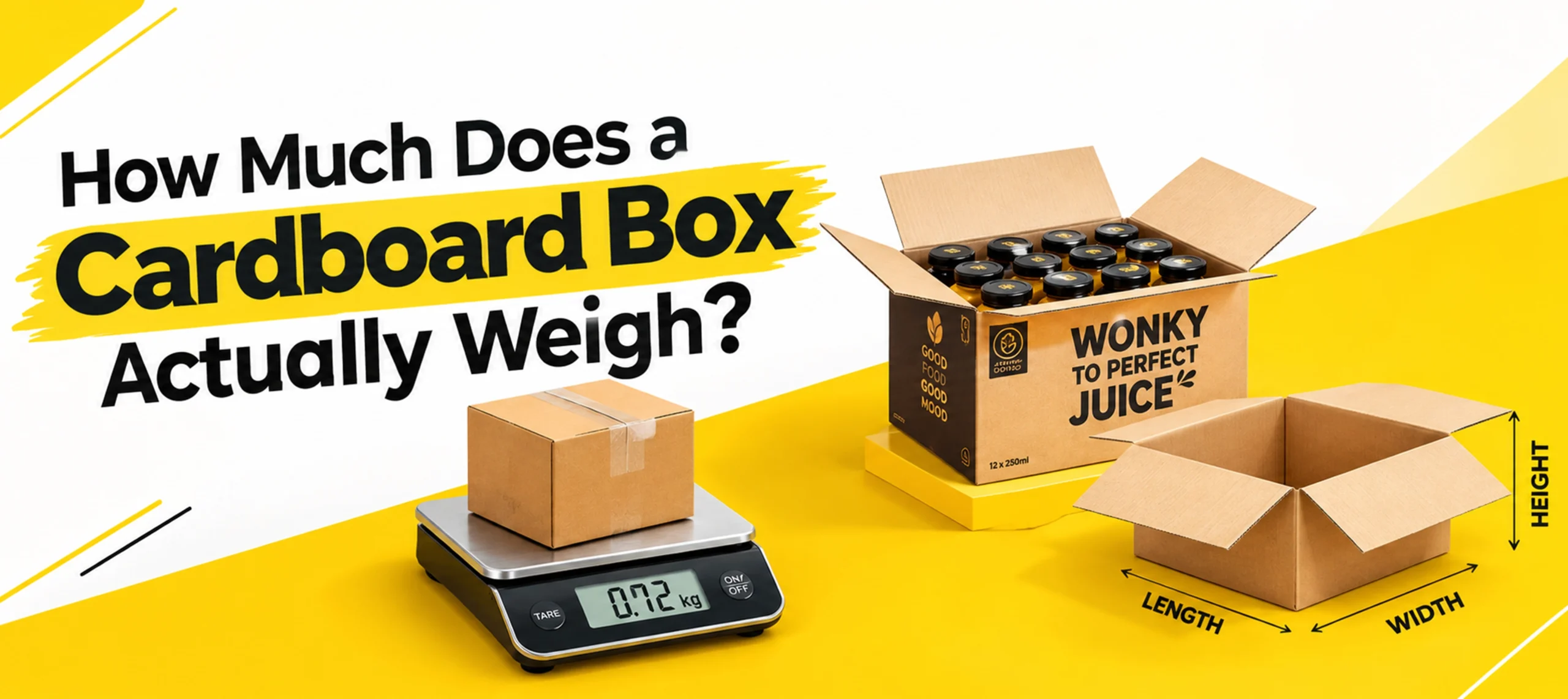 How Much Does a Cardboard Box Actually Weigh