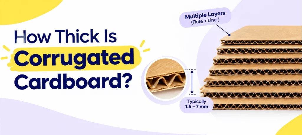 How Thick Is Corrugated Cardboard