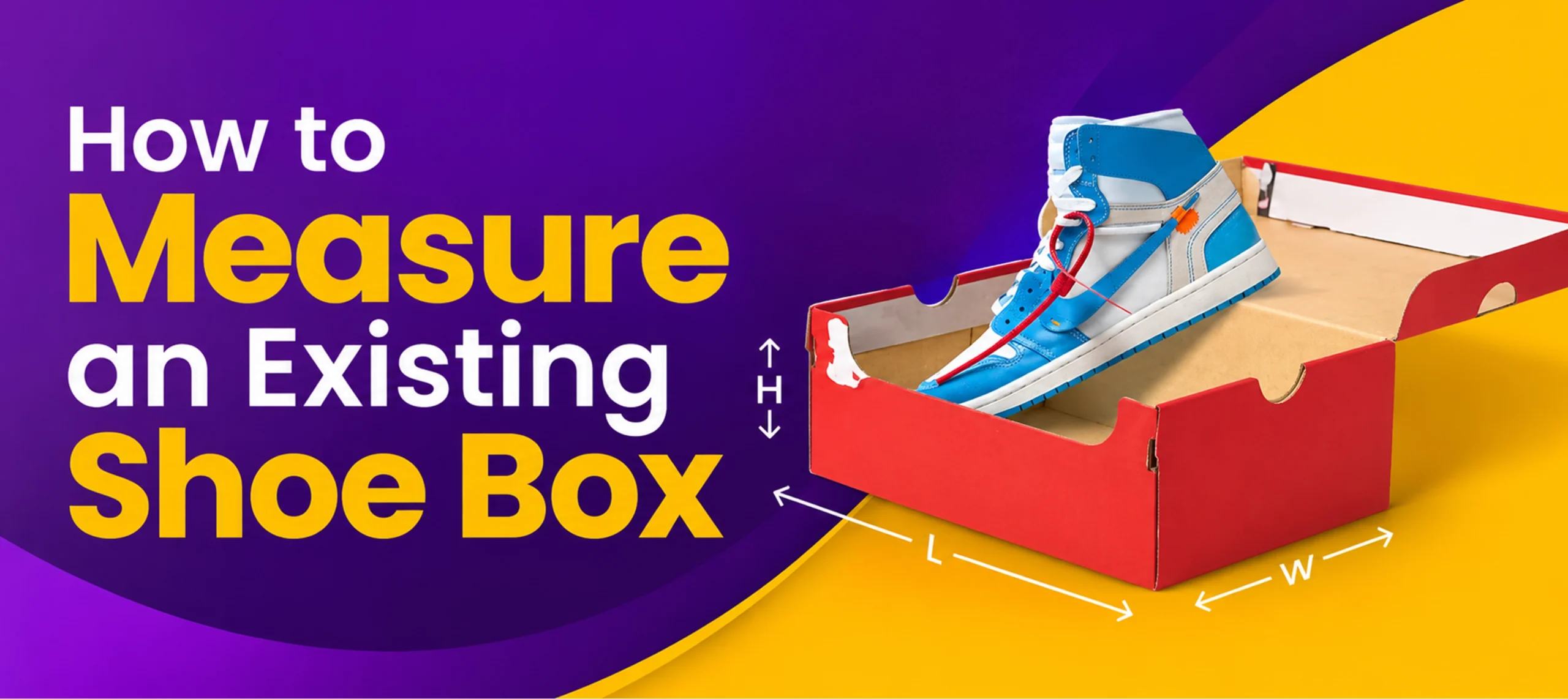 How to Measure an Existing Shoe Box