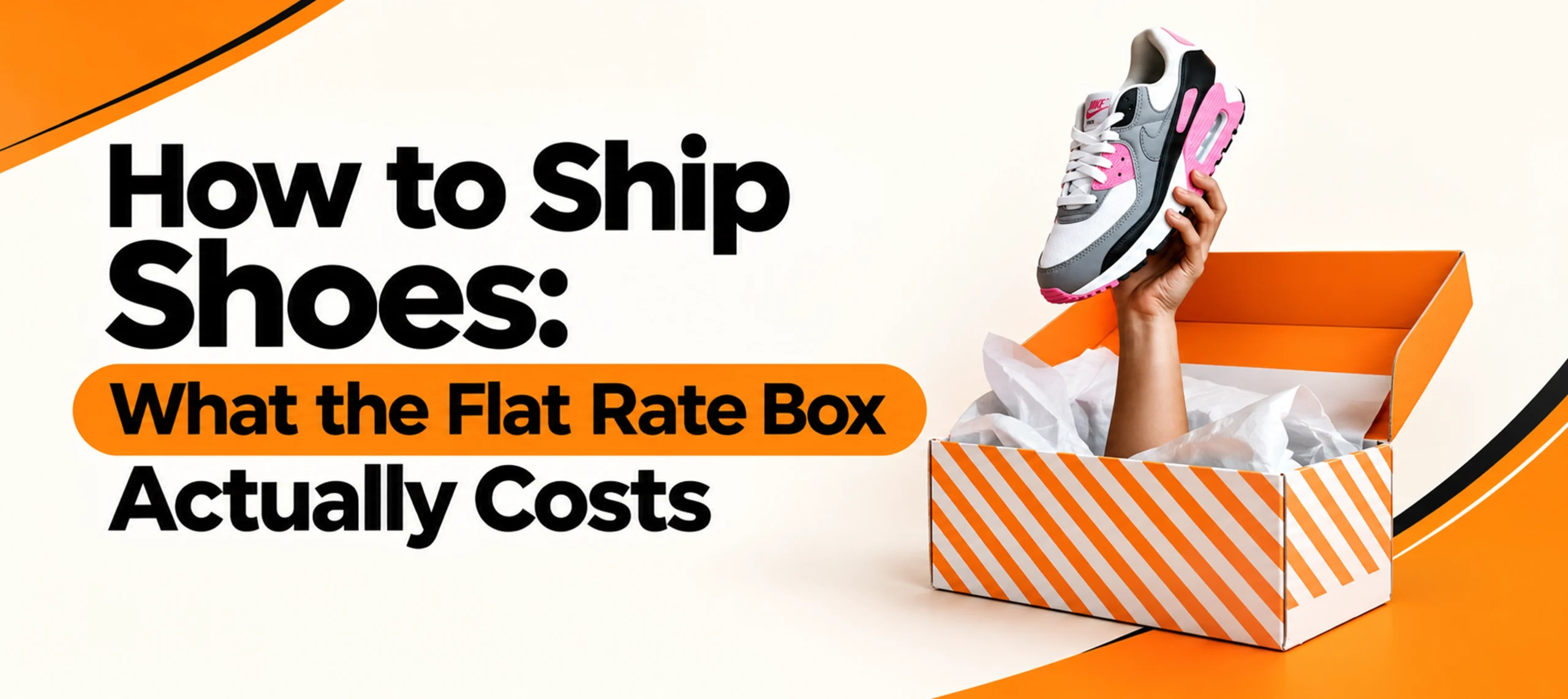 How to Ship Shoes: What the Flat Rate Box Actually Costs