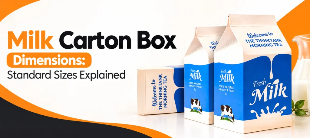 Milk Carton Box Dimensions Standard Sizes Explained