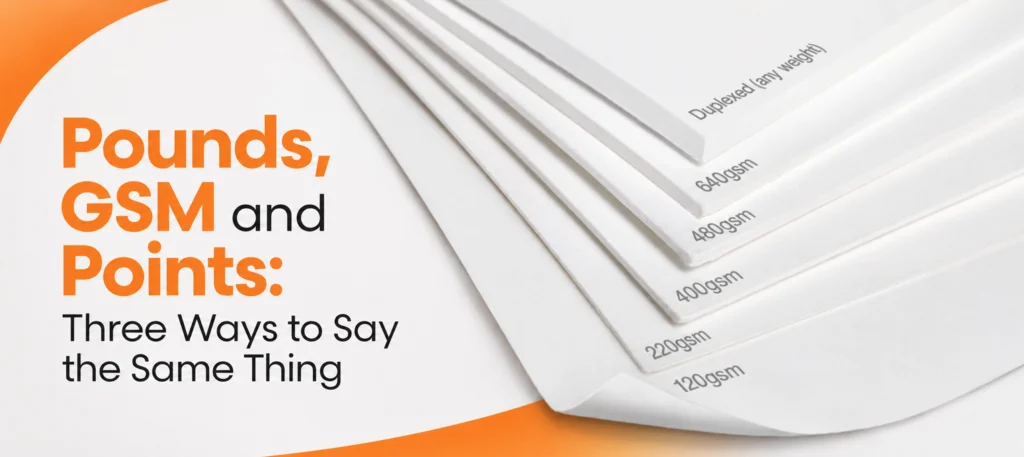 Pounds, GSM and Points Three Ways to Say the Same Thing
