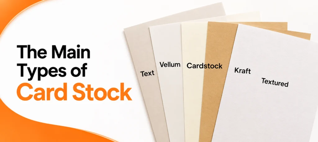 The Main Types of Card Stock