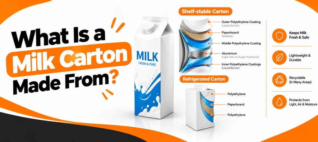 What Is a Milk Carton Made From