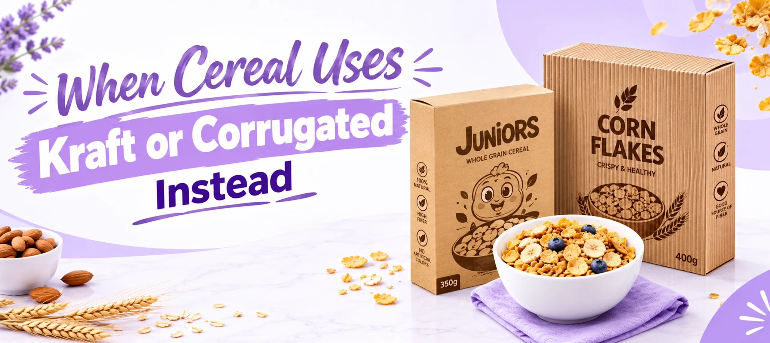 When Cereal Uses Kraft or Corrugated Instead