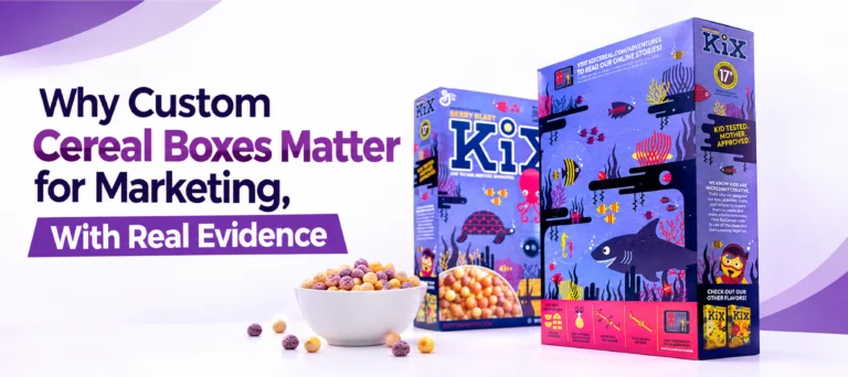 Why Custom Cereal Boxes Matter for Marketing, With Real Evidence