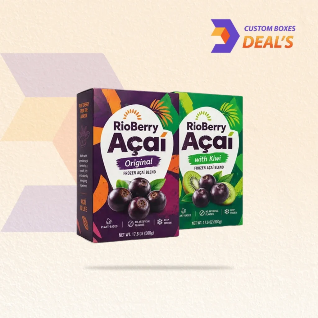 Custom Acai Packaging for Branded Acai Products