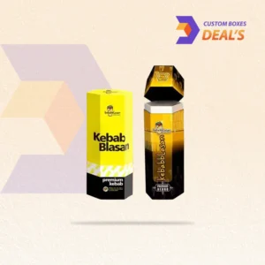 Printed Arabian roll packaging boxes for professional food presentation