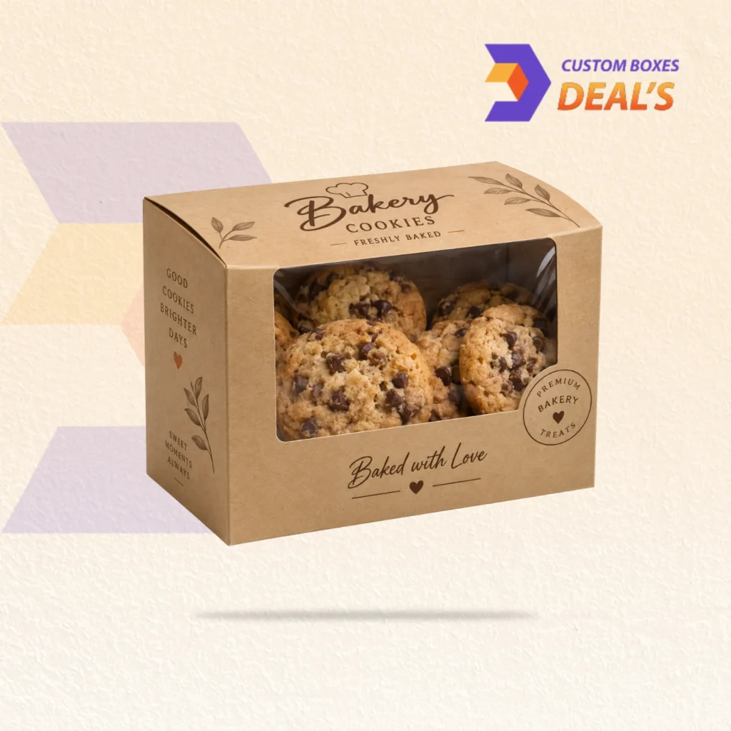 Bakery boxes for cookies and fresh baked treats