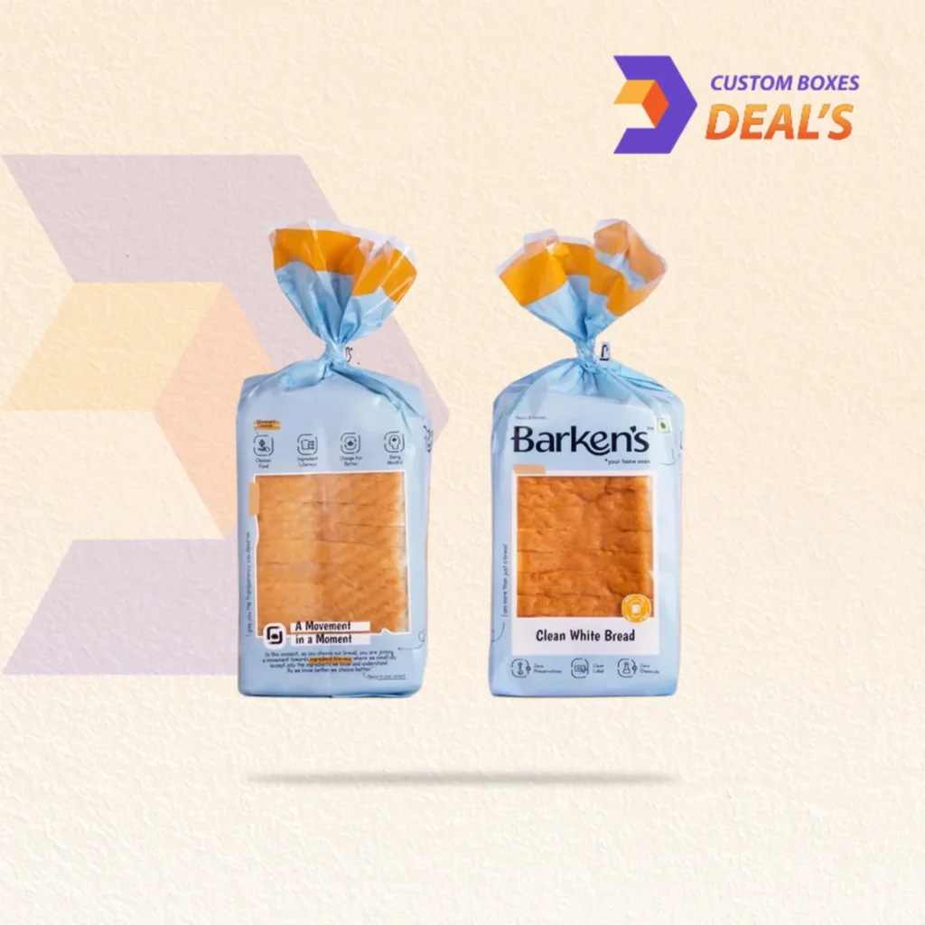 Loaf Of Bread Packaging for Fresh Bakery Products
