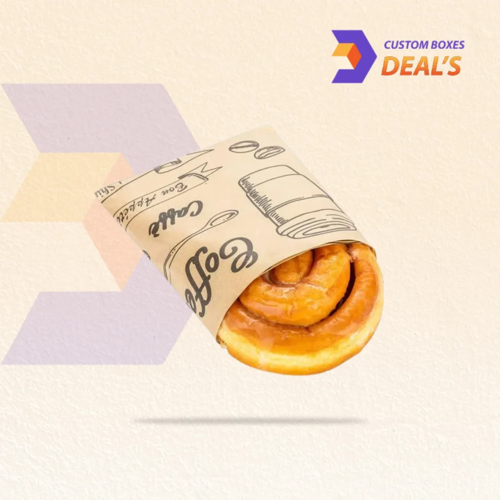 Custom Pastry Wrapping Paper for Branded Bakery Packaging