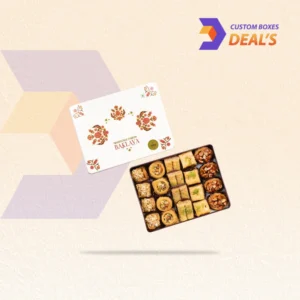Custom Baklava Boxes for Elegant Dessert Packaging