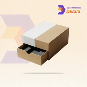 Custom Rigid Drawer Box with Thumb Notch for Premium Packaging