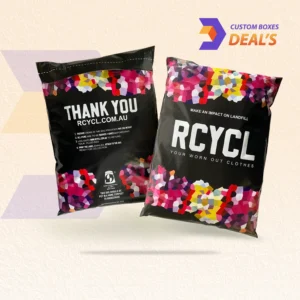 Sustainable compostable shipping mailers with custom printing