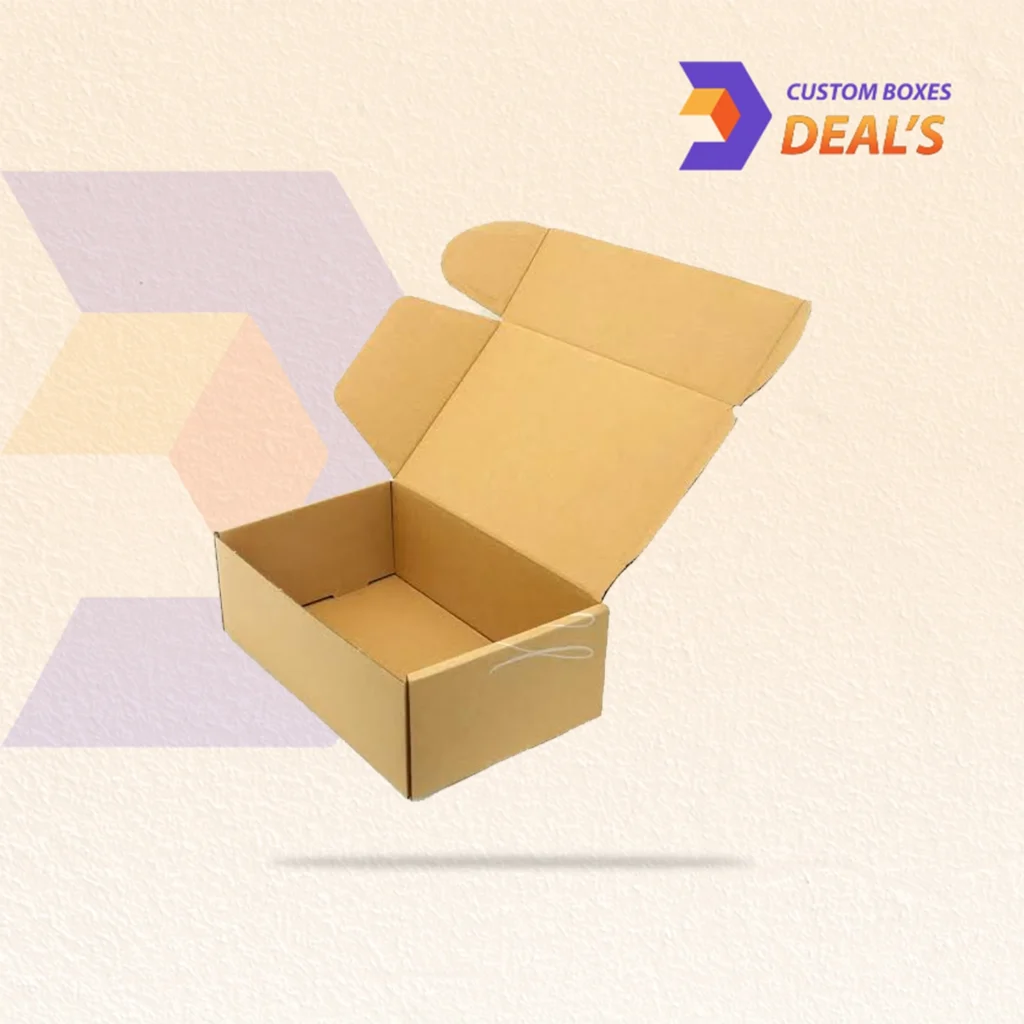 Plain mailer boxes for simple product packaging and shipping