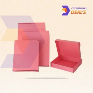 Blank mailer boxes for simple product packaging and shipping