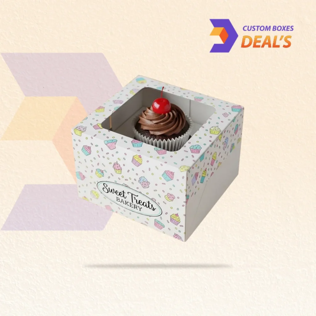 Custom Branded Cupcake Boxes for Professional Bakery Packaging