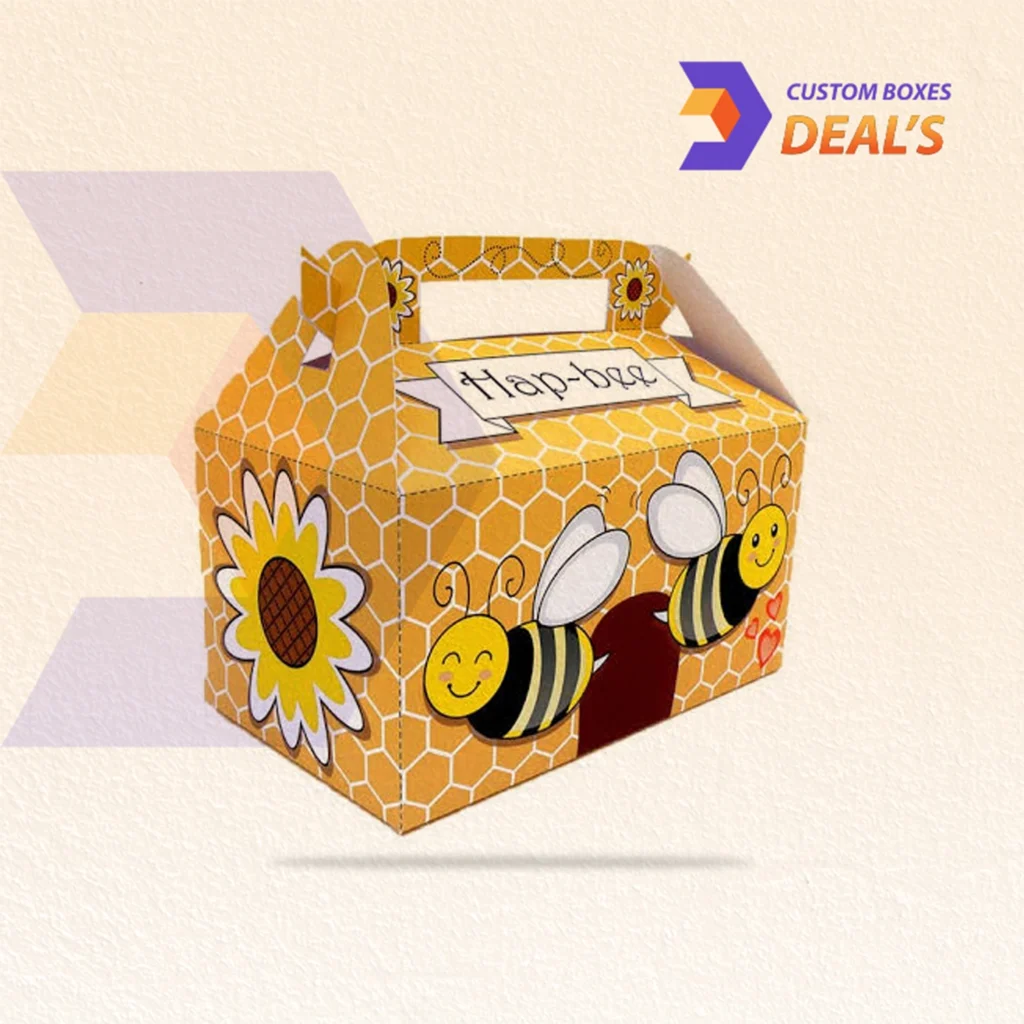 Yellow Gable Boxes for Bright Gift Packaging