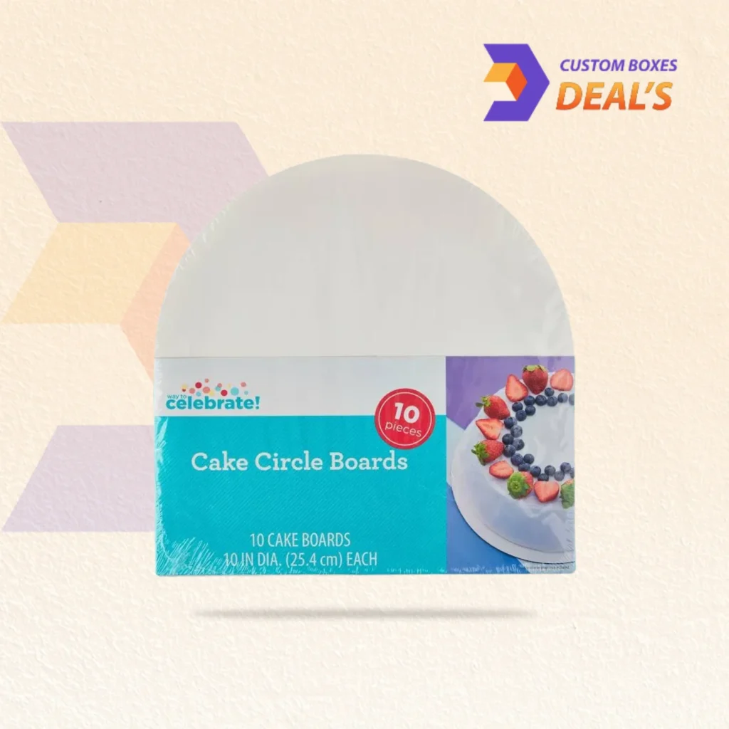Cardboard Cake Boards for Stable Cake Presentation