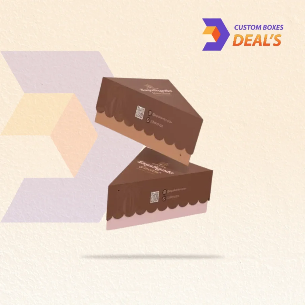 Cake Slice Packaging Boxes for Secure Dessert Presentation