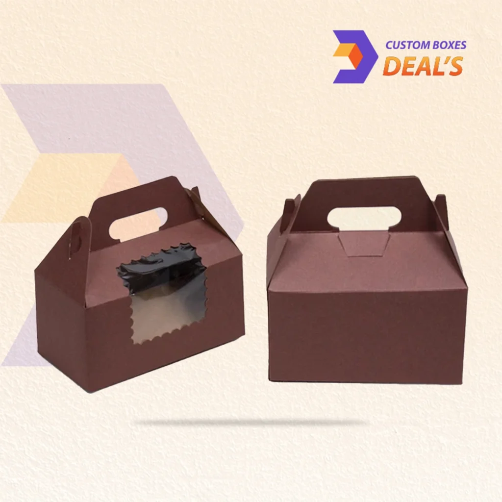 Gable Boxes with Cello Window for Attractive Product Display