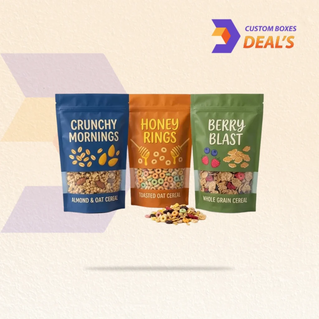 High-quality Cereal Mylar Bags for preserving freshness and extending shelf life.