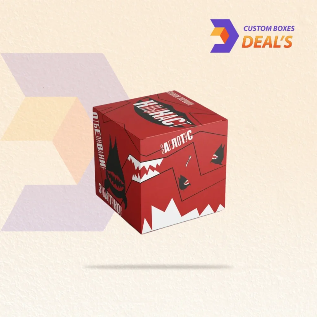 Custom chaos packaging designed for unique and eye-catching product presentation