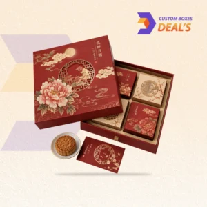 Custom Chinese traditional packaging with decorative details for cultural and luxury presentation