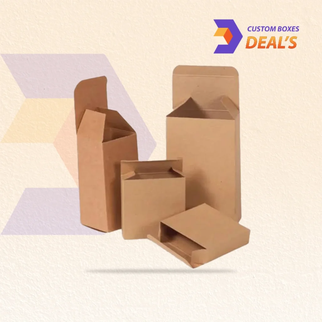 Chipboard mailer boxes for lightweight product packaging and shipping.