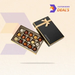 Chocolate box inserts for neat and secure confectionery packaging