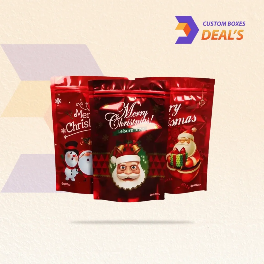 Premium Custom Red Mylar Bags for Durable Packaging