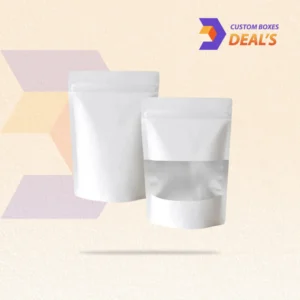 Premium Clear and White Mylar Bags with moisture-resistant barrier protection.
