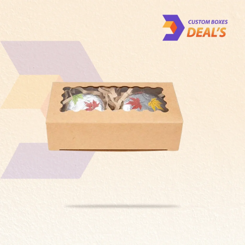 Window Dessert Boxes for Attractive Sweet Treat Packaging