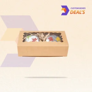 Window Dessert Boxes for Attractive Sweet Treat Packaging